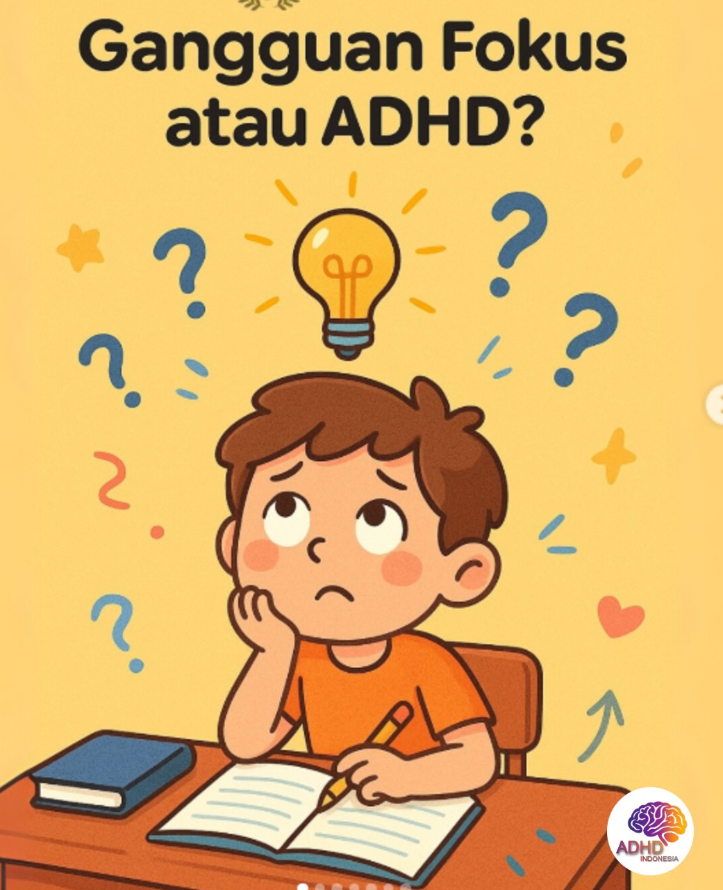 ADHD dan Kesulitan Fokus Anak: Edukasi untuk Keluarga di Kabupaten Tabalong