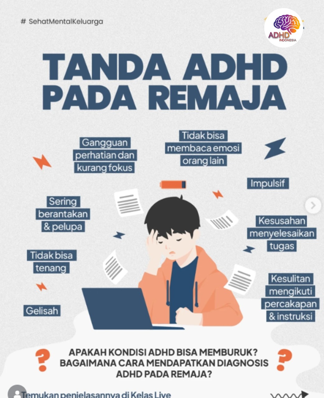 Screening ADHD Non-Diagnostik: Edukasi Awal bagi Orang Tua di Kabupaten Tabalong